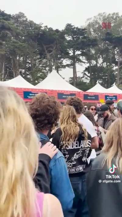 Conan O&rsquo;Brien attending Outside Lands festival with his daughter