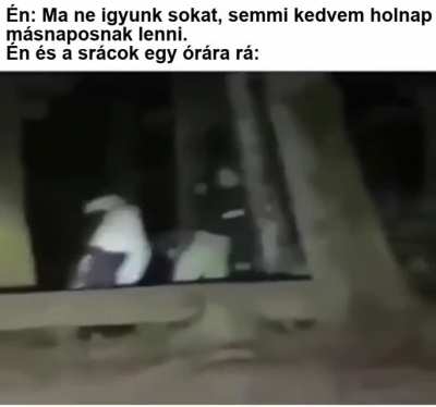 &Eacute;n &eacute;s a Kumpelek ahogy v&eacute;grehajtjuk a harmadik b&eacute;csi d&ouml;nt&eacute;st