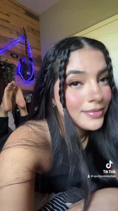 spoilgoddessfeet on tiktok