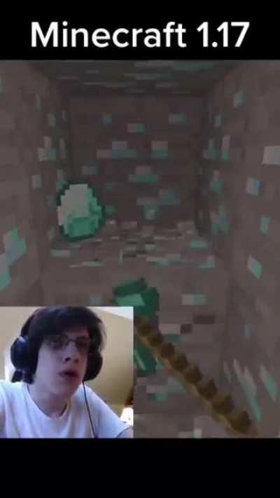 Minecraft 1.17 be like: