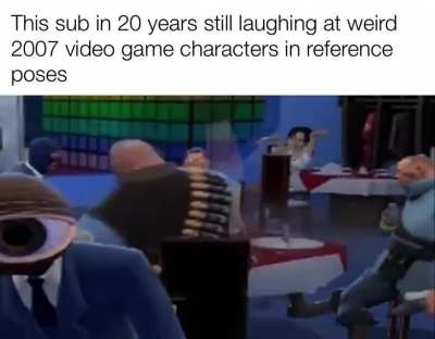 When the funny pose