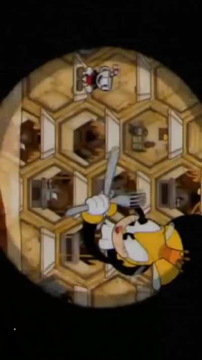 Your average cuphead game (don&rsquo;t ask what happened to the clip)