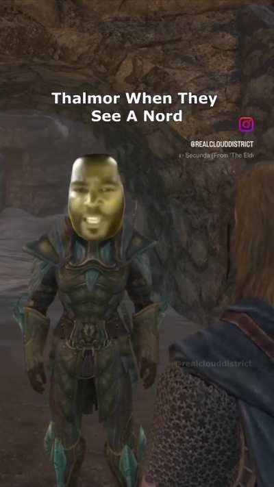 Sad to see we shouldn&rsquo;t be racist 😞 I&rsquo;d happily interbreed with a thick altmer mommy