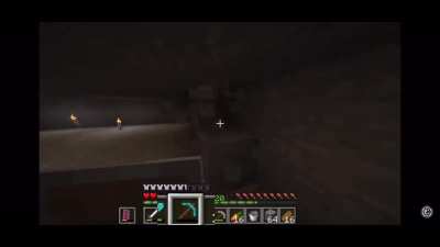 Perfectly cut Minecraft
