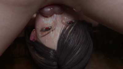 The most realistic cum I've ever seen go down Tifa's throat