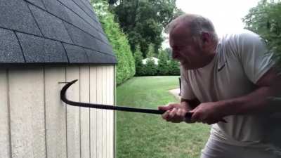 Guy VS Crowbar