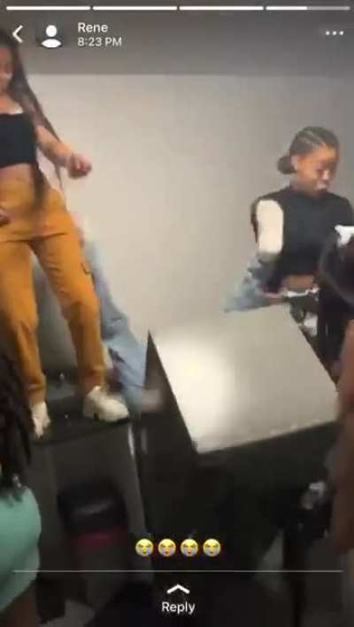Was dancing on the fridge&hellip;