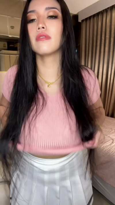 my rule is if you wear a skirt you cant wear panties