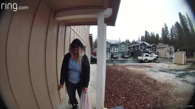 Ring recording of my parents neighbor