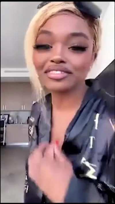 "My whole titty just came out"