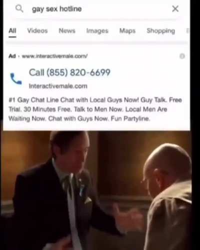Gay sex anonymous phone call