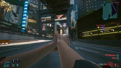 Masturbate furiously in Cyberpunk 2077