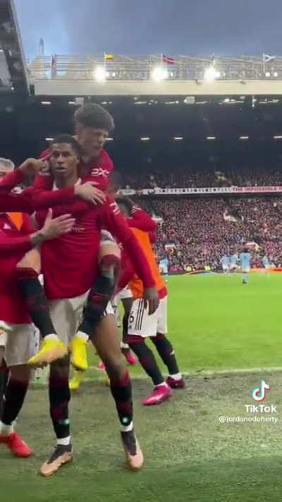 This angle of Rashford goal.