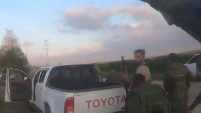 Footage: First Moments of the Hamas attack. Source: Yedioth News