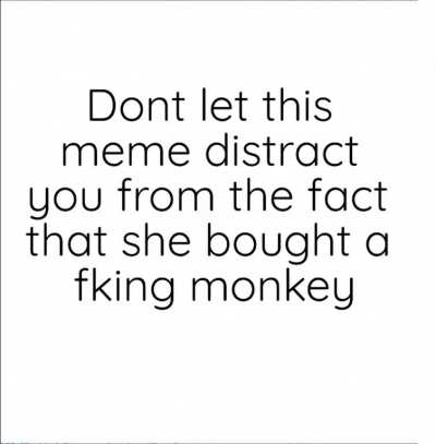 faking monkey