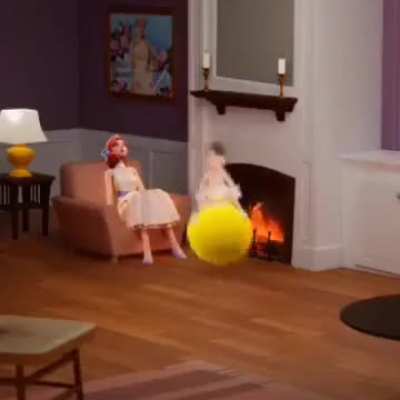 Who filled the ball up with body spray