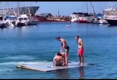 to dodge an otter