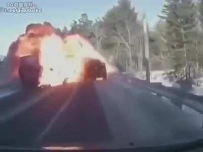 Explosive collision