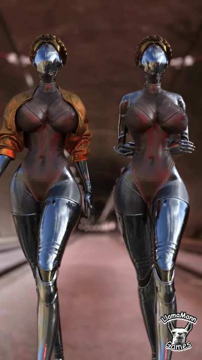 The twins are coming for you!(Llamamann Games) [Atomic Heart] 