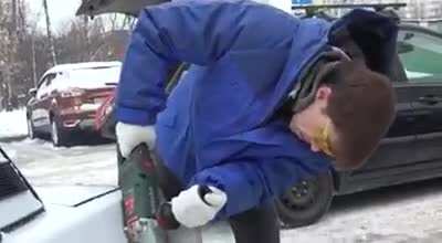 How to use grinder gutter