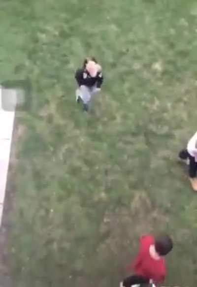 Girl freaks out after she got caught cheating with two other guys