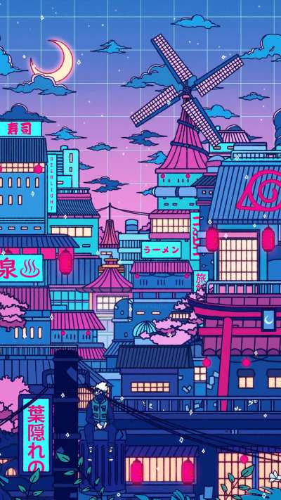 Cyberpunk Konoha