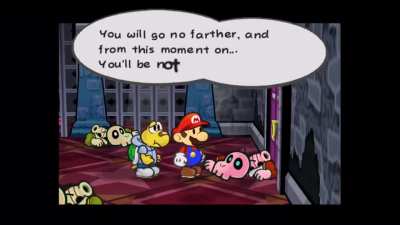 You will go no farther.