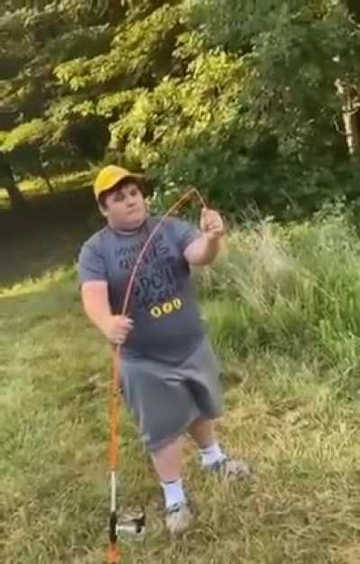 Perfectly cut fishing r-