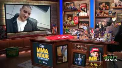 Ariel Helwani to Sean Strickland: "Bro, I was at the bar watching MMA when you were in your father's nut sack."
