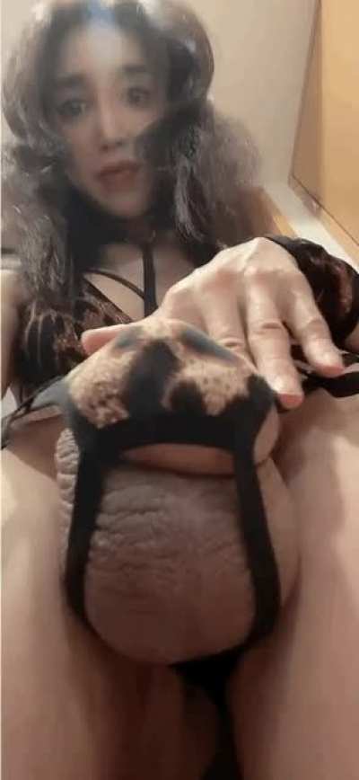 Cock bulge