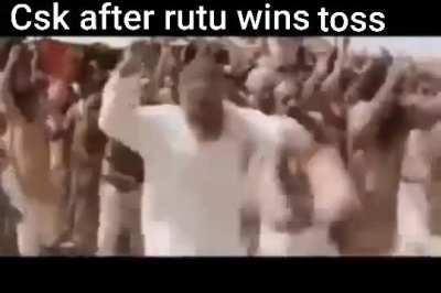 Rare moment
