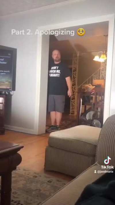 How to apologize to your wife...