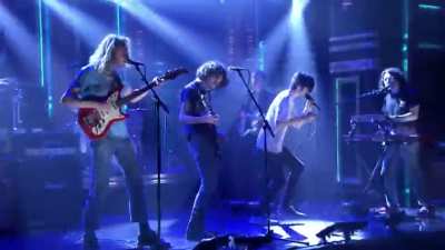 I found bodys live on fallon and downloaded it, tried uploading to youtube but it got striked immediately, so here you go.