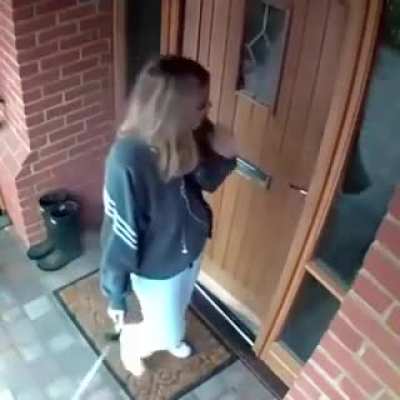 Didn&rsquo;t even lock the door