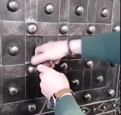 Antique safe made in France around ~1780 / 1810. With three keys and a combination of ordered switches.