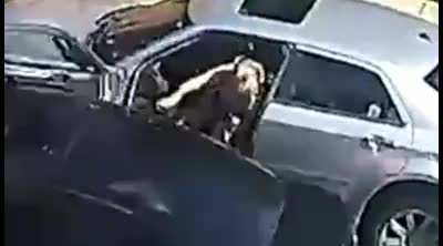 WCGW Not Checking Side Mirrors Before Getting Out Of Your Car