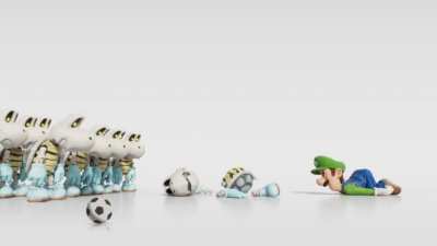 Super Mario Bros. Movie - World Cup Ad - Luigi + Dry Bones