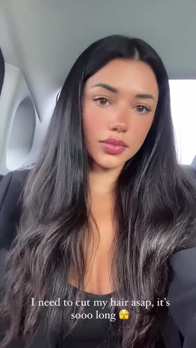 "Need to cut my hair asap"