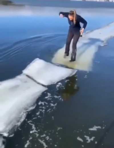 Walking on ice