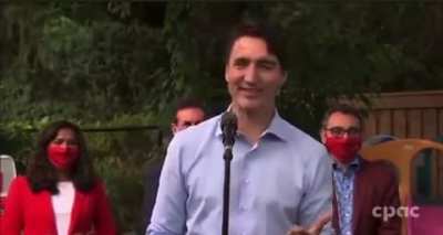 Liberal Justin Trudeau attempts to defend the "LGBTQ+"