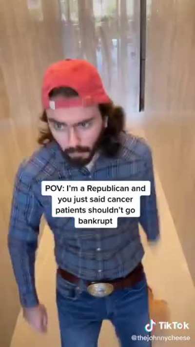 There's no other way to act if you're a red-blooded American.