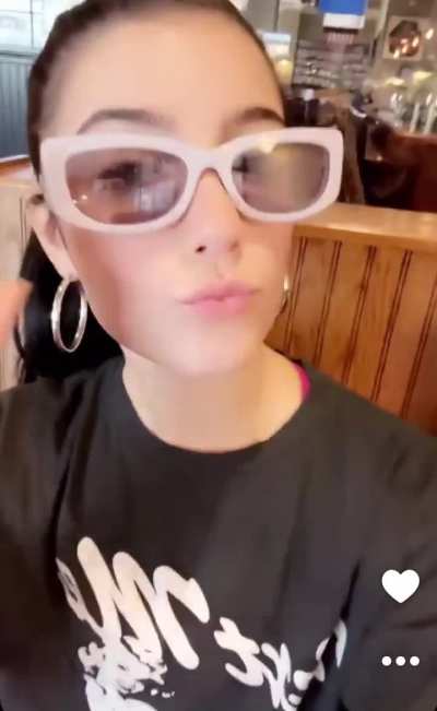 Mommy being cute.
