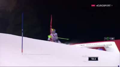Wasn't really aware of the possibility of aerials in Slalom.