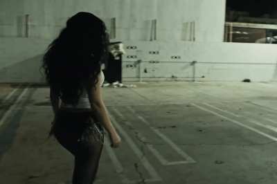 Charli doing the walk