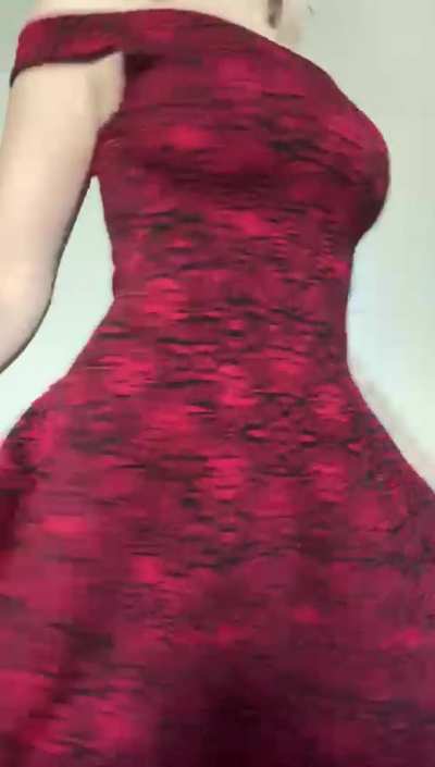 This dress is cute, but my butt is cuter