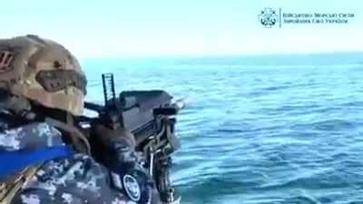 💪The Navy of the Armed Forces of Ukraine hints. &ldquo;We don&rsquo;t stop! The Navy of the Armed Forces of Ukraine&rdquo;, is how they captioned this short video.