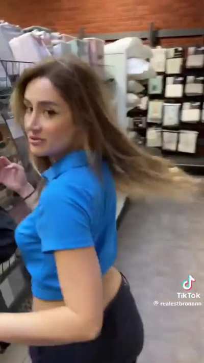 At Walmart again