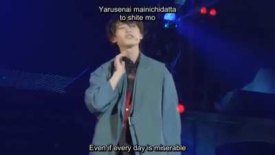 Keiwa insert song - "I Peace" performed live at Chou Eiyuu Sai 2023. The Odagiri Effect is real, look at those swag.