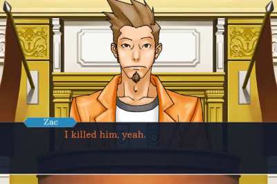 As promised: "a defendant stupidly interrupting his lawyer's closing remarks" but in Ace Attorney (OC)
