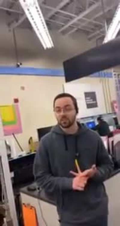 Staples freakout